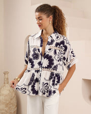 Julietta Top - Navy