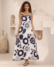 Julietta Sun Dress - Navy