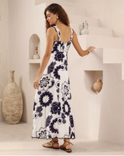 Julietta Sun Dress - Navy
