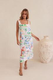 Linen Dress - Marrakesh