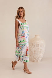 Linen Dress - Marrakesh