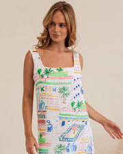 Linen Dress - Marrakesh