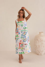 Linen Dress - Marrakesh