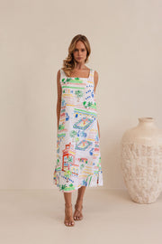 Linen Dress - Marrakesh