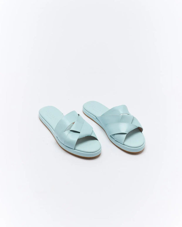 Laine Leather Slide
