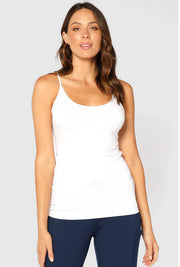 Lucia Bamboo Cami White