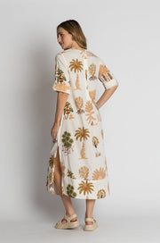 Amrita Midi Dress - White