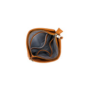 Maggie 3 Compartment Cross Body Bag - Tan