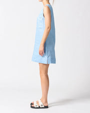Walnut Melbourne Malta Mini Dress - Sky Blue