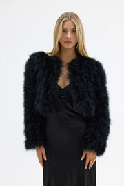 Bubish Manhatten Crop Jacket - Black