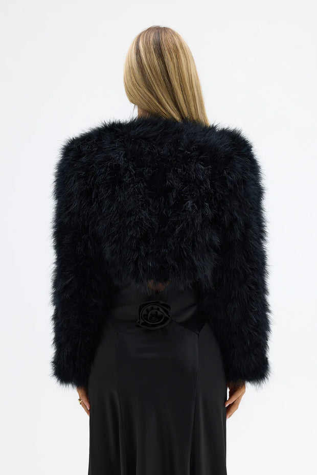 Bubish Manhatten Crop Jacket - Black