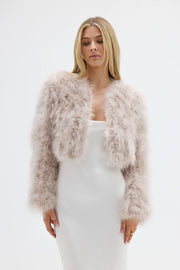 Bubish Manhatten Crop Jacket - Blush