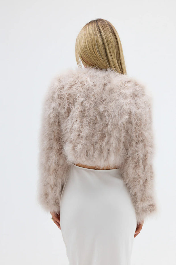 Bubish Manhatten Crop Jacket - Blush