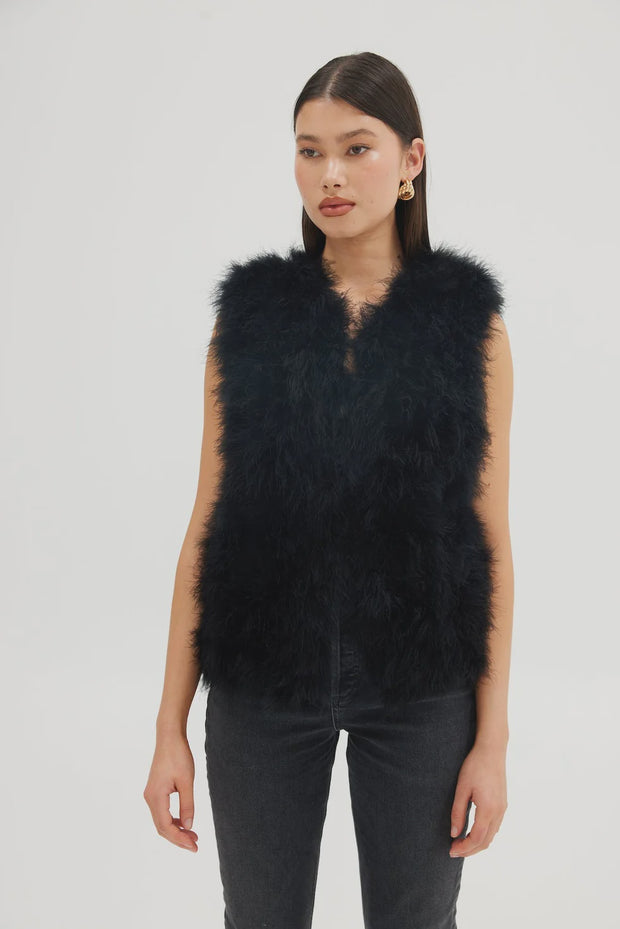 Bubish Manhatten Vest Jacket - Black