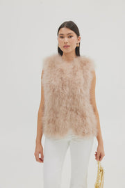 Bubish Manhatten Vest Jacket - Blush