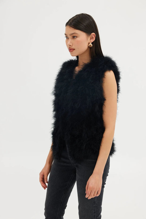 Bubish Manhatten Vest Jacket - Black