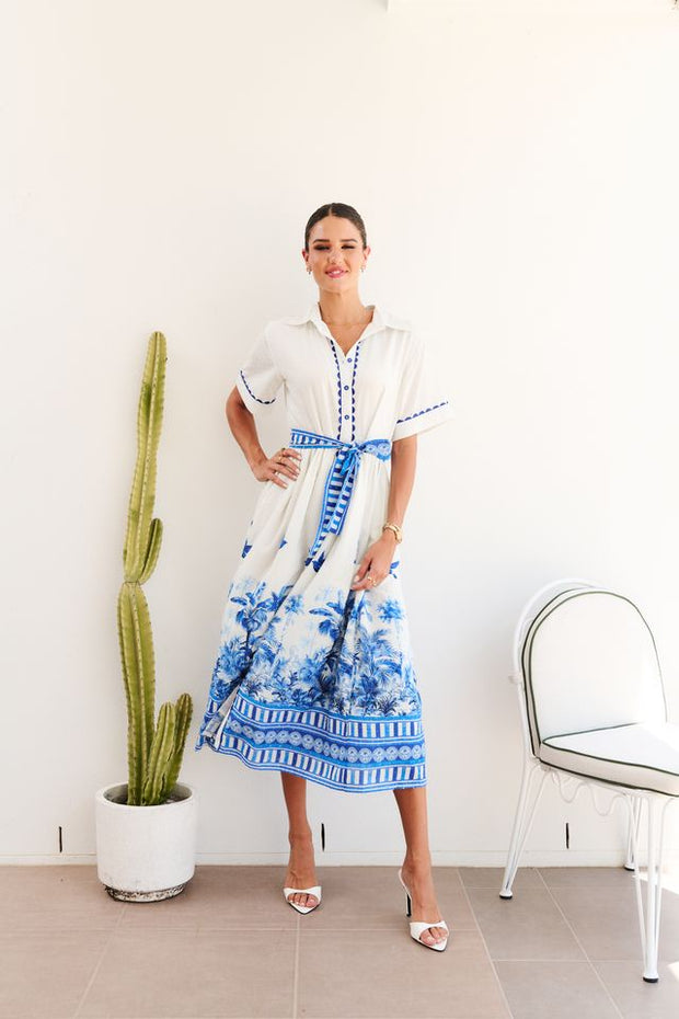 Matilda Dress - Skyhigh Palms