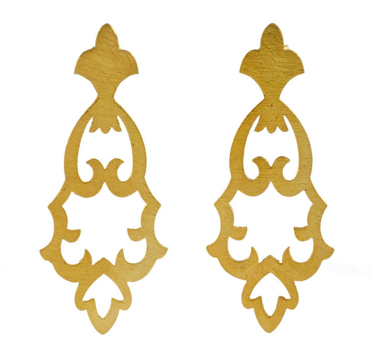 Melanie-Woods-Euro-Gold-Flock-Earrings