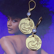 Ghost and Lola Mermaid Earrings