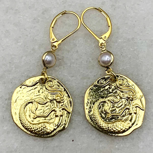 Ghost and Lola Mermaid Earrings