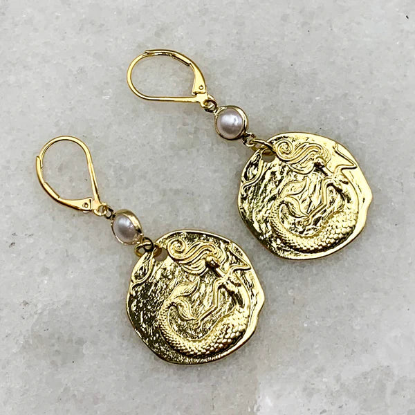 Ghost and Lola Mermaid Earrings