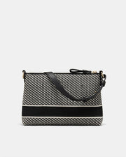 Blondie Cross Body Bag - Black/White