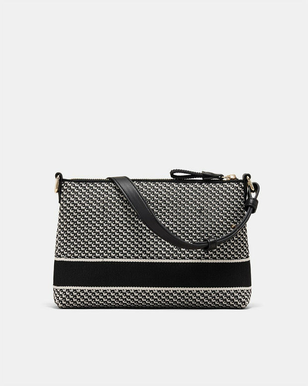 Blondie Cross Body Bag - Black/White