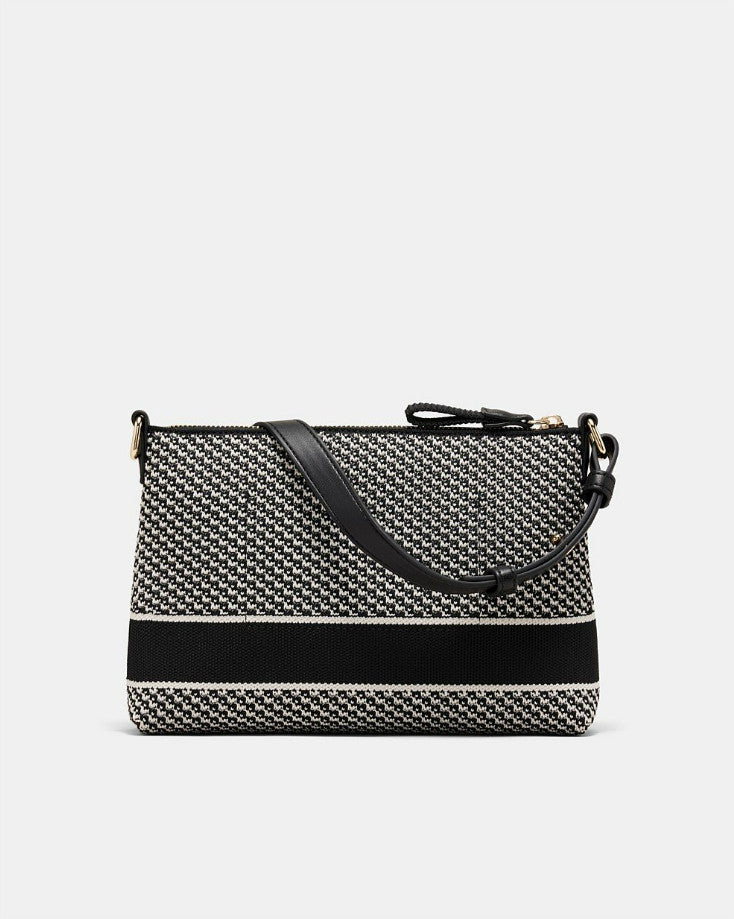Blondie Cross Body Bag - Black/White