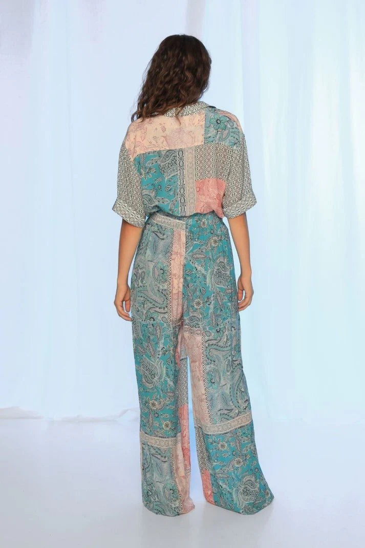 Kachel Monica Shirt - Paisley Mosaic