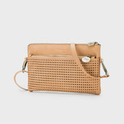 Black Caviar Designs Nina Walnut Crossbody/Clutch 