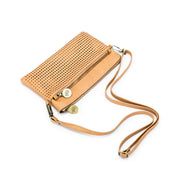 Nina Walnut Crossbody/Clutch -  Tan