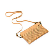 Nina Walnut Crossbody/Clutch -  Tan