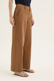 Nova Wide Leg Pants - Nutmeg
