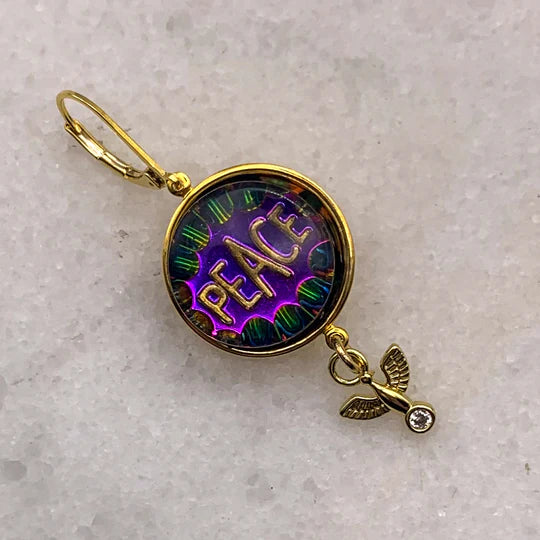 Peace & Love Earrings
