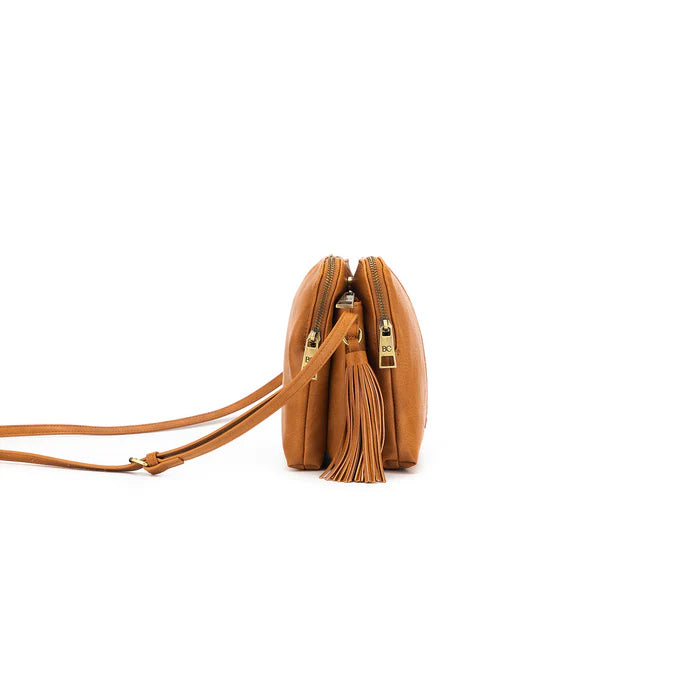 Pia Cross Body Bag - Tan