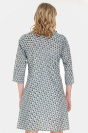 Rasaleela-Yoshi-Kurta-Owl-Print-Dress