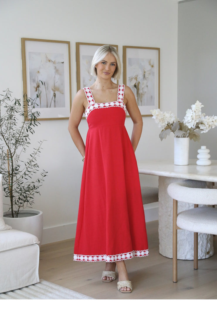 Noel Dress - Red