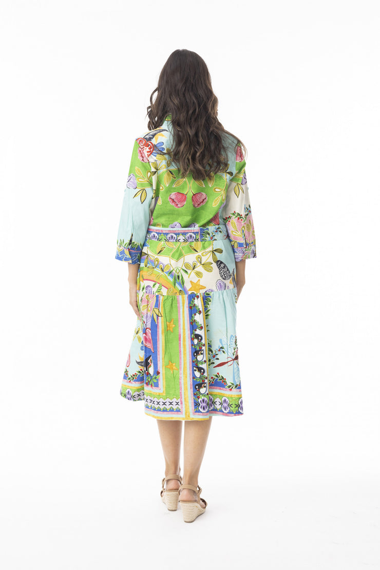 Orientique Sante Fe Collar Dress 