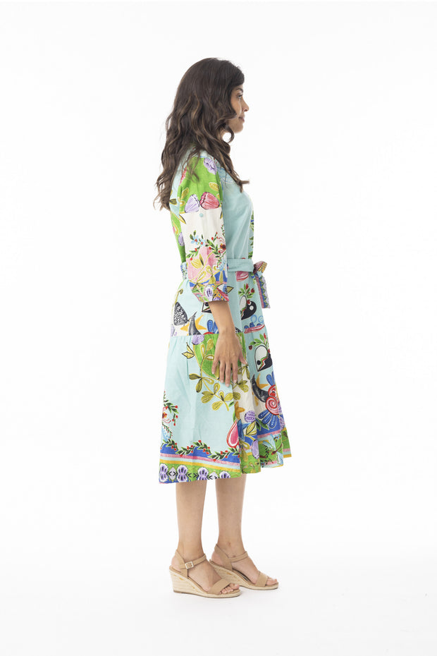 Orientique Sante Fe Collar Dress 