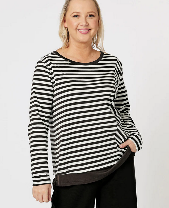 Sarah Stripe Top Threadz
