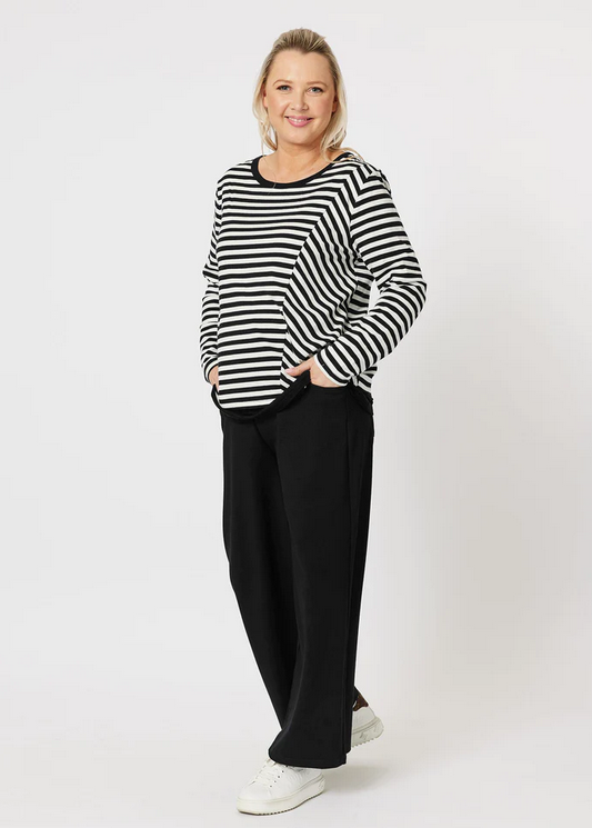 Sarah Stripe Top Threadz