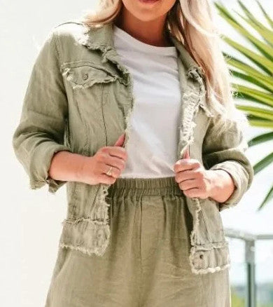 Soul-Sparrow-Khaki-Linen-Jacket