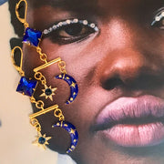 Ghost and Lola Stars and Moon Earrings