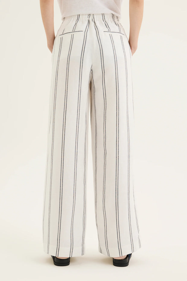 Fugitive Pants - Ecru/Navy