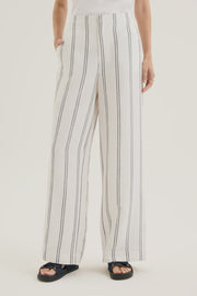 Fugitive Pants - Ecru/Navy