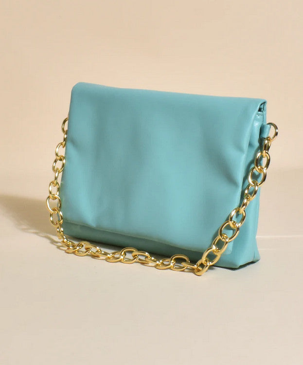 Adorne-Teal-Gold-Clutch-Bag