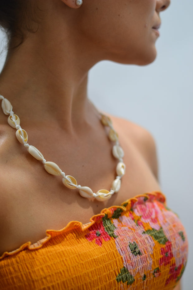 Adjustable  Cowrie Shell Necklace