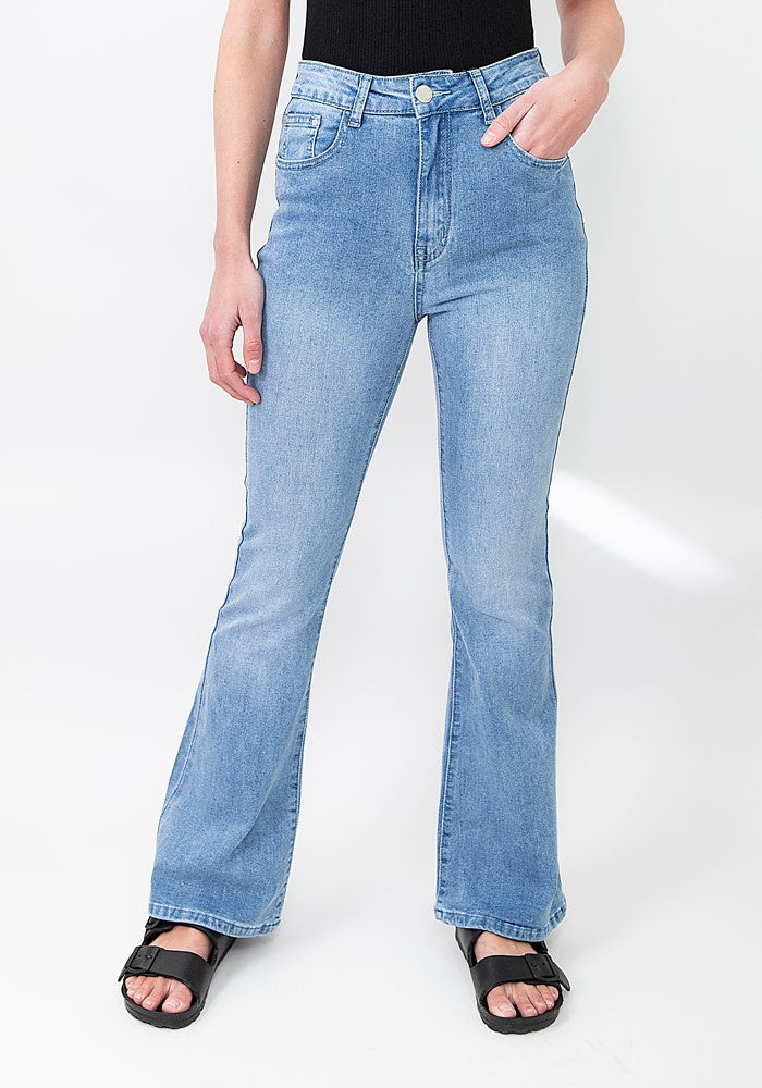 Country Denim Boot Cut Jeans - Denim