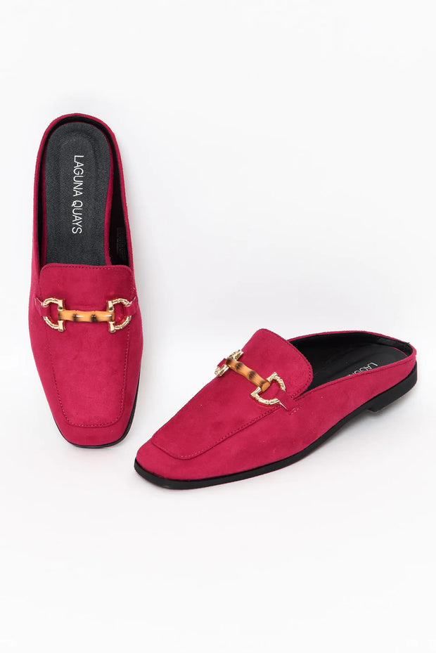 Laguna Quays Mab Hot Pink Mule