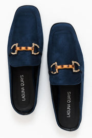 Laguna Quays Mab Navy Buckle Mule